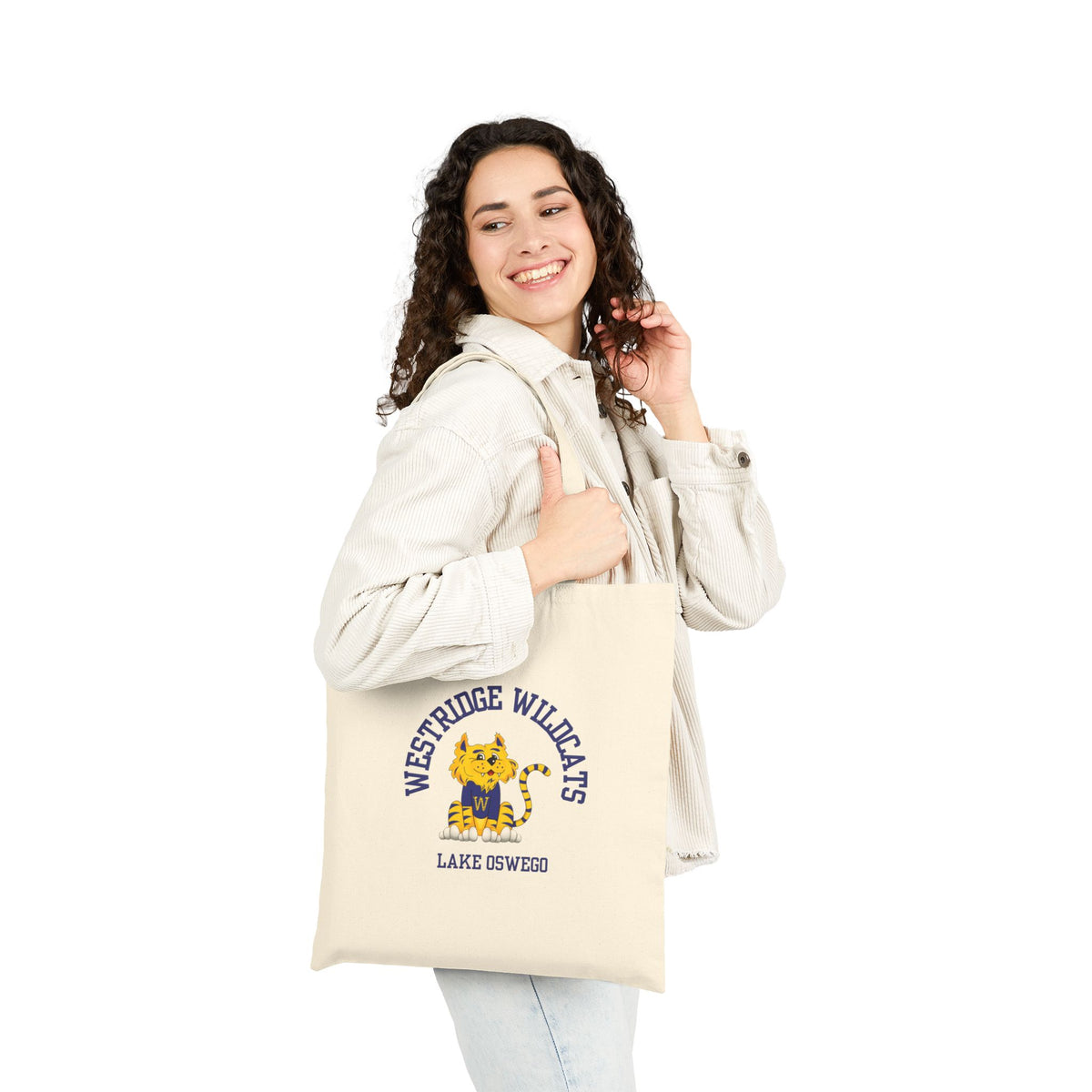 Canvas Tote Bag Westridge Wildcat LO