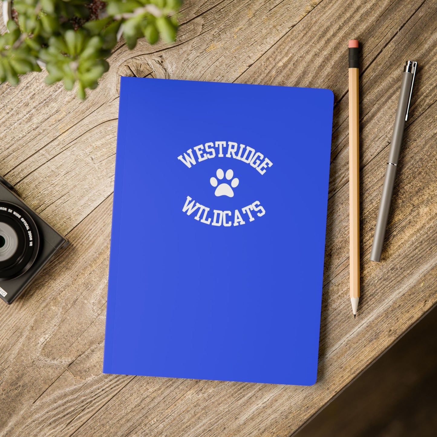 Softcover Notebook "Westridge Paw Wildcats"