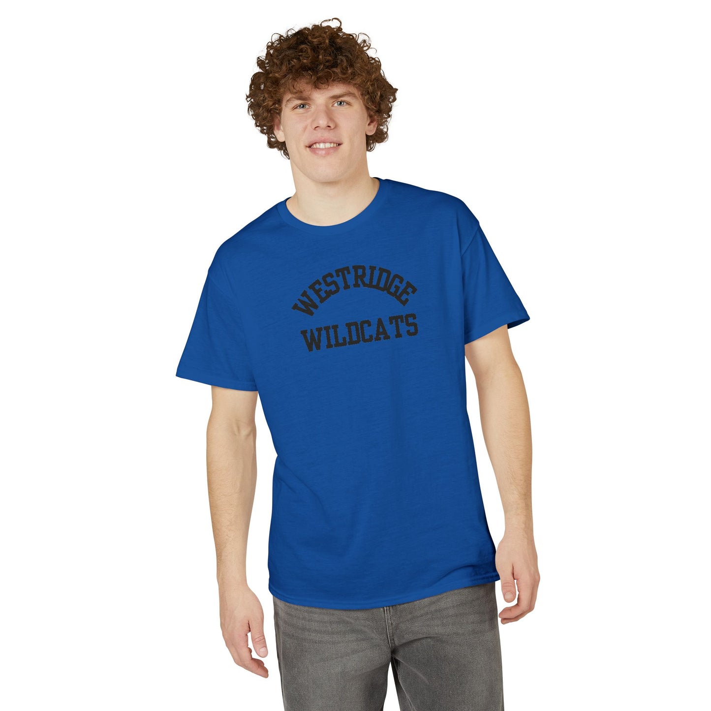 Westridge Wildcat Unisex Adult DryBlend T-Shirt (Black Logo)