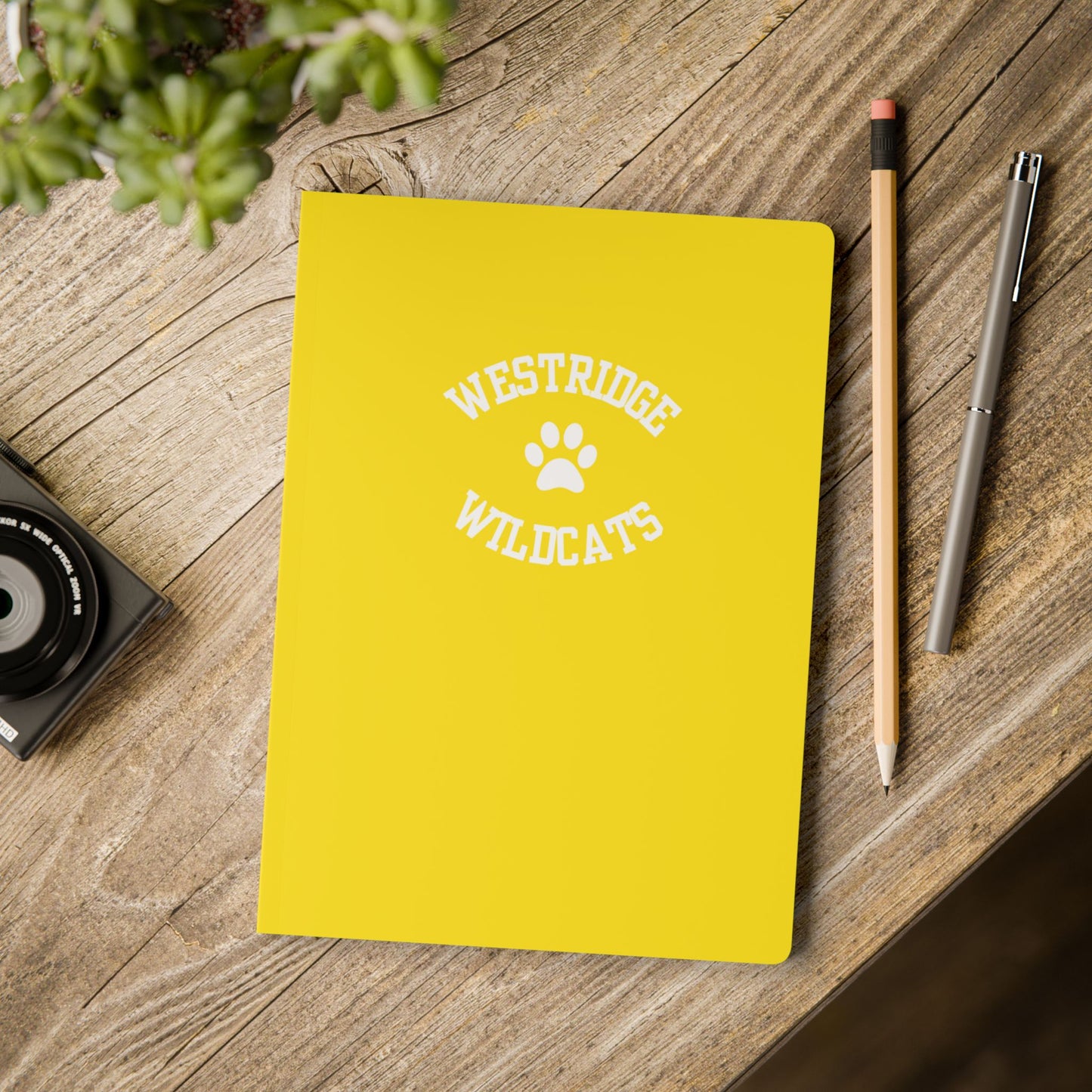 Softcover Notebook "Westridge Wildcats" Paw