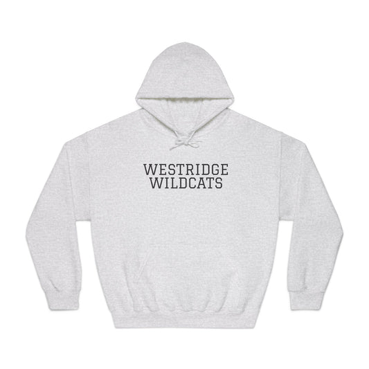 Adult Unisex DryBlend Hoodie Westridge Wildcat (Black Logo)