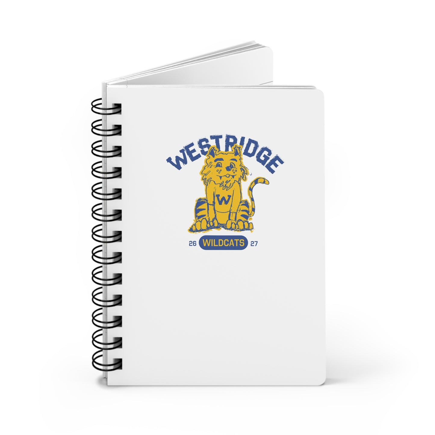 Spiral Notebook "Westridge Wildcats" 26-27
