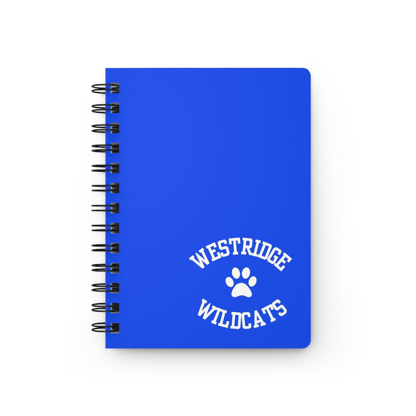 Spiral Notebook "Westridge Wildcats" Paw