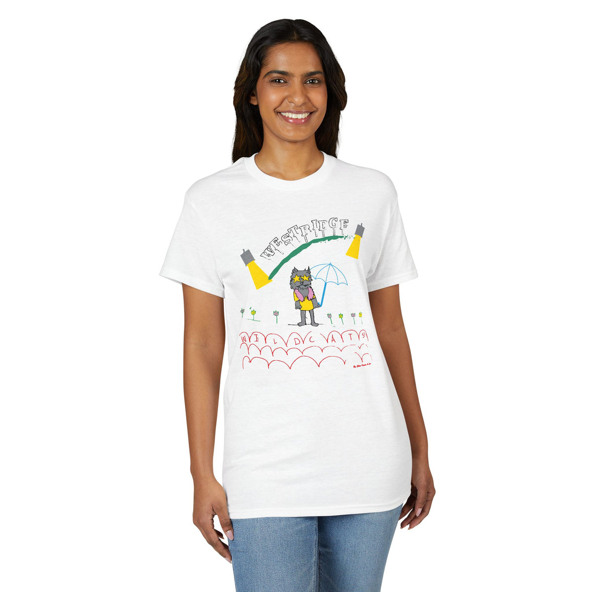 Adult Unisex DryBlend T-Shirt 26-27 Stage Spotlight by Chloe, Kensie & Lou