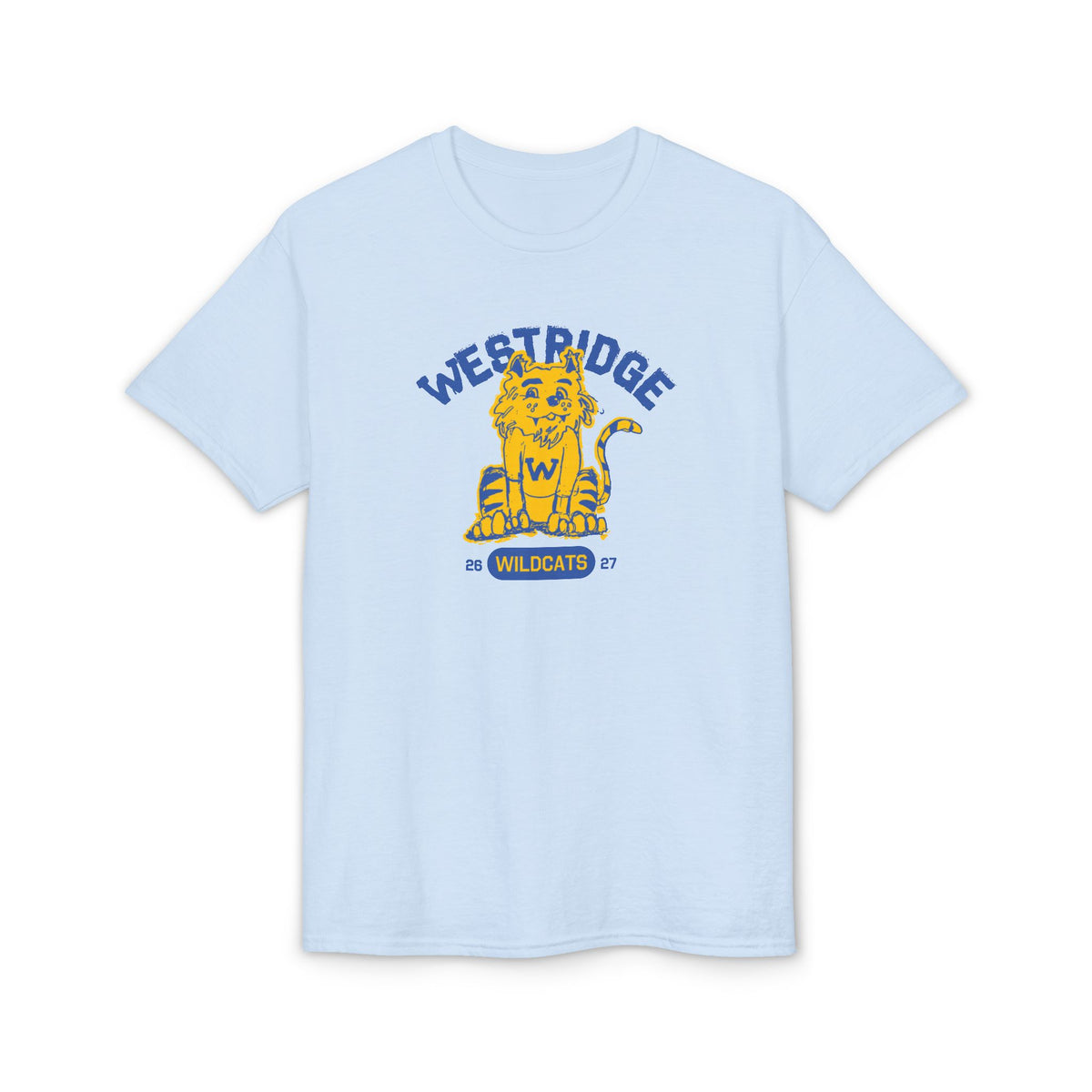 Adult Unisex DryBlend T-Shirt Wildcat Design Club 26-27