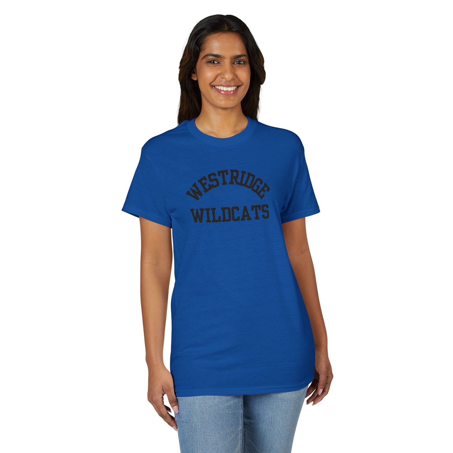 Westridge Wildcat Unisex Adult DryBlend T-Shirt (Black Logo)