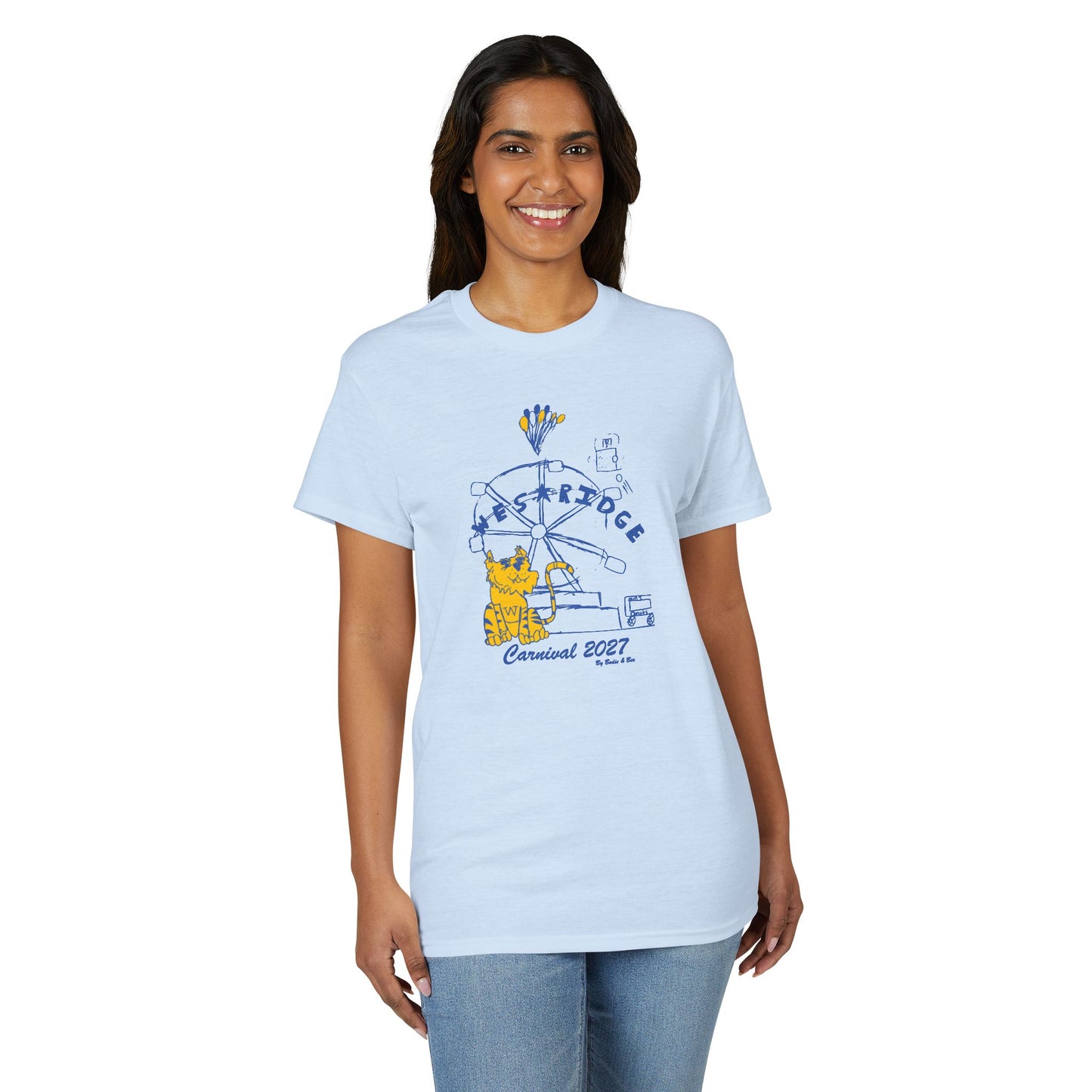 Adult Unisex DryBlend 2027 Carnival T-Shirt by Bodie & Bex