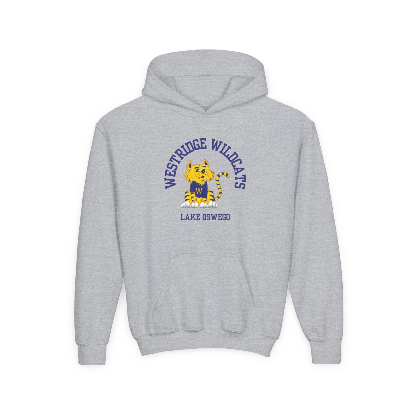 Kids Unisex Hoodie Westridge Wildcat LO