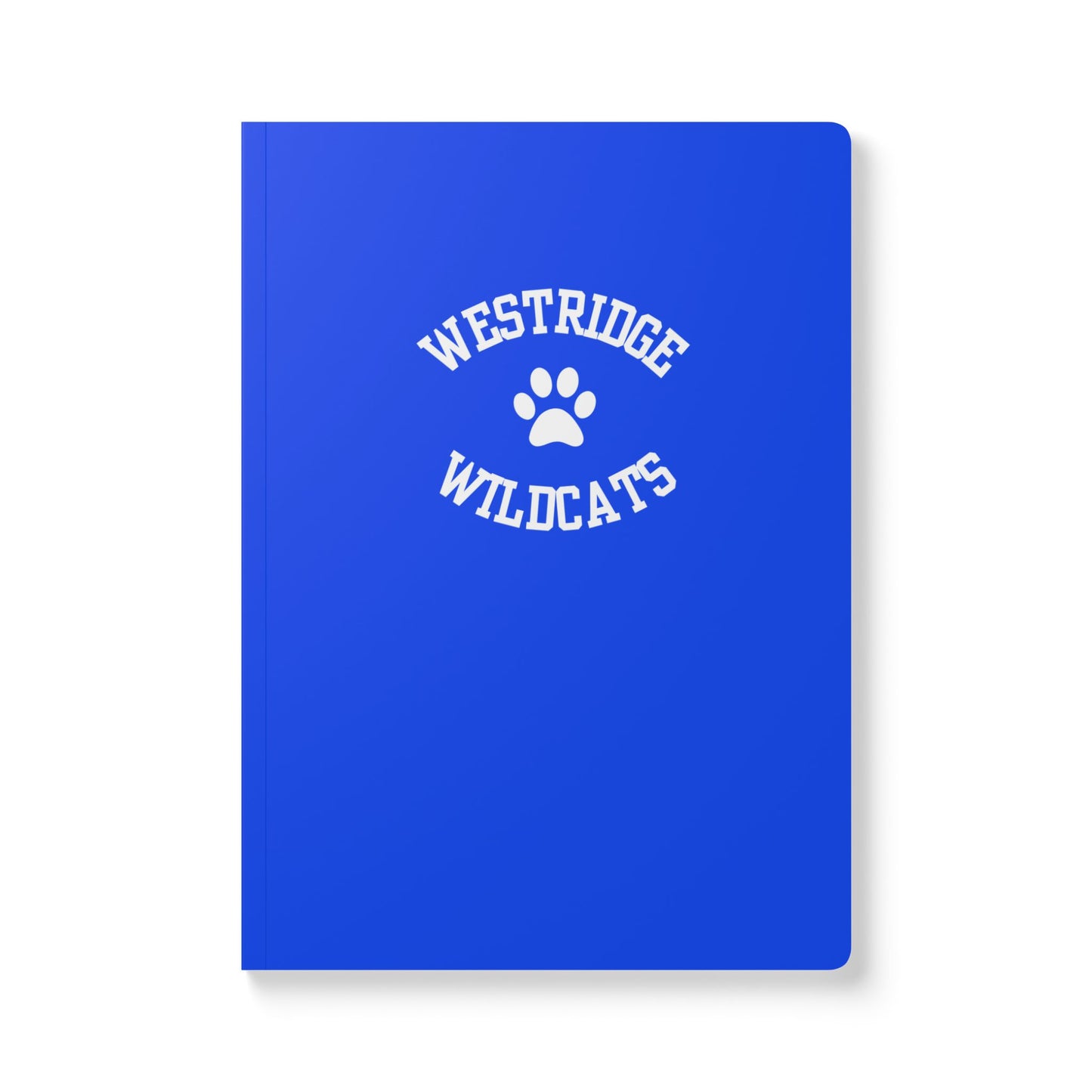 Softcover Notebook "Westridge Paw Wildcats"