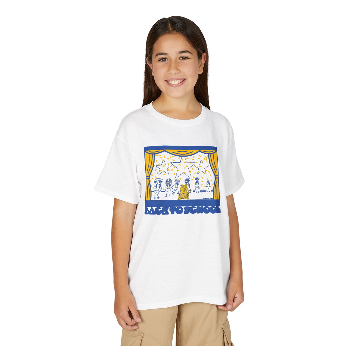 Kids Unisex DryBlend T-Shirt 26-27 Back-To-School by Ellie-Rey, Liza & Juliette