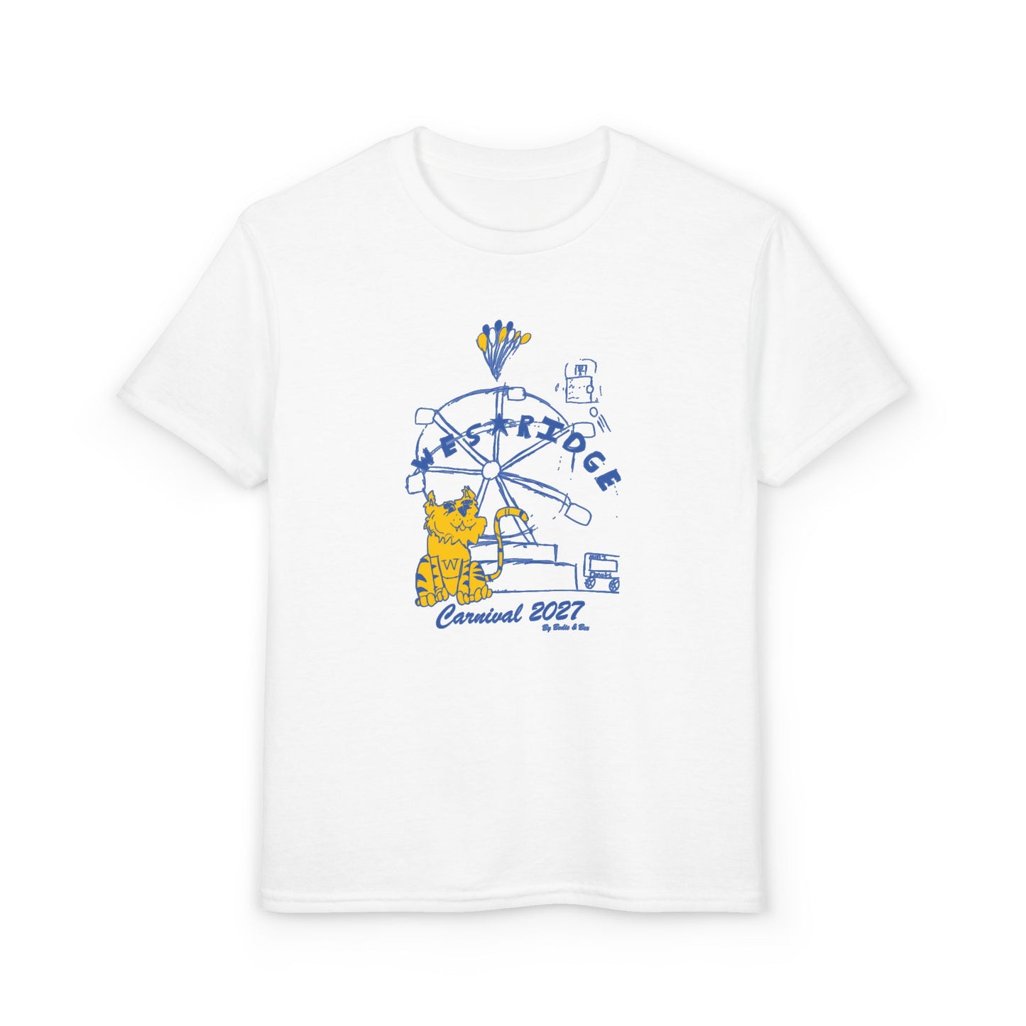 Kids Unisex DryBlend 2027 Carnival T-Shirt by Bodie & Bex