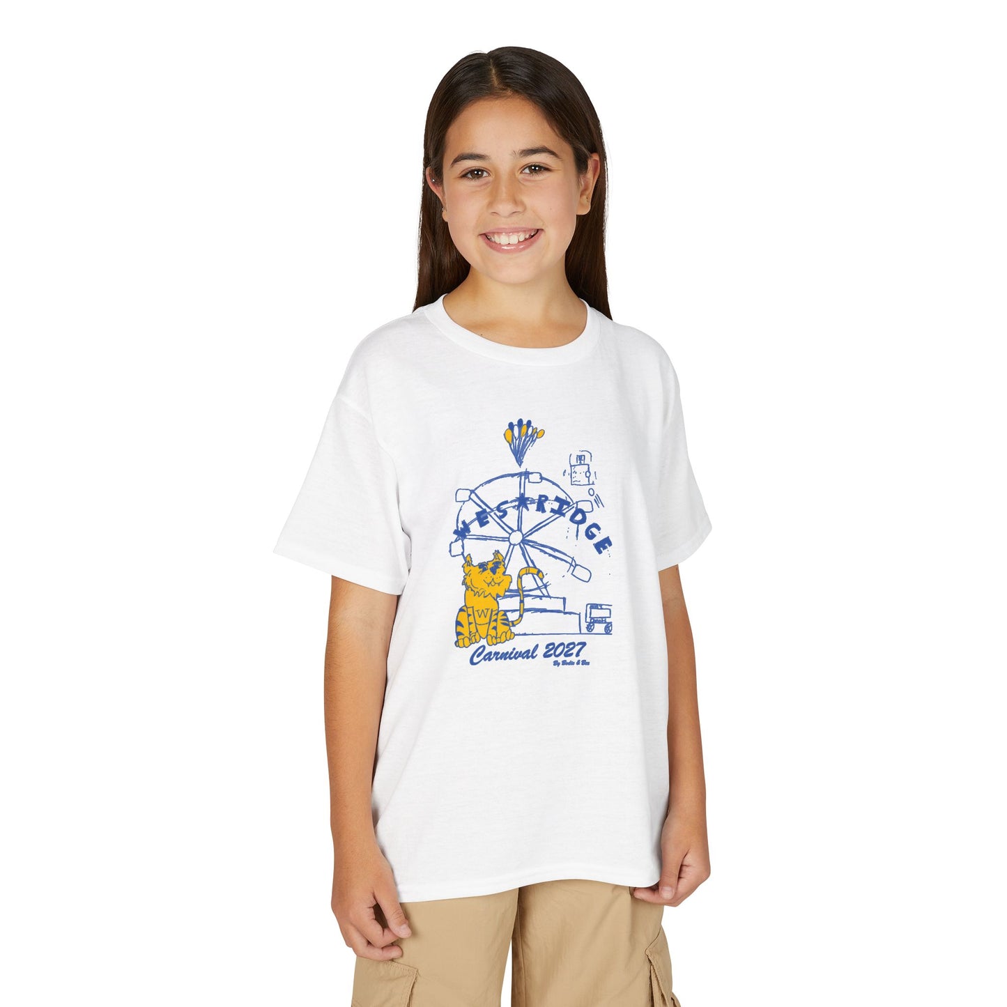 Kids Unisex DryBlend 2027 Carnival T-Shirt by Bodie & Bex