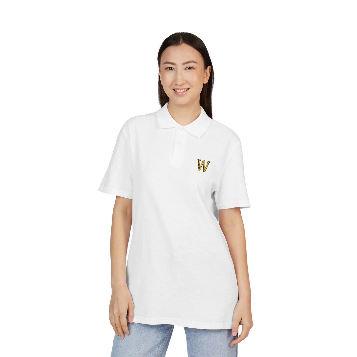 Westridge W Unisex Adult Classic Cotton Polo - Embroidered