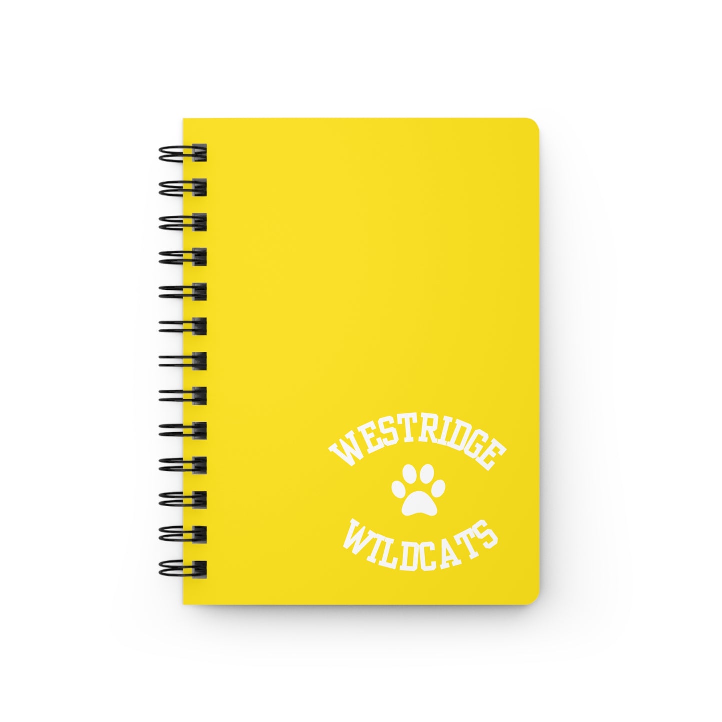 Spiral Notebook "Westridge Paw Wildcats"