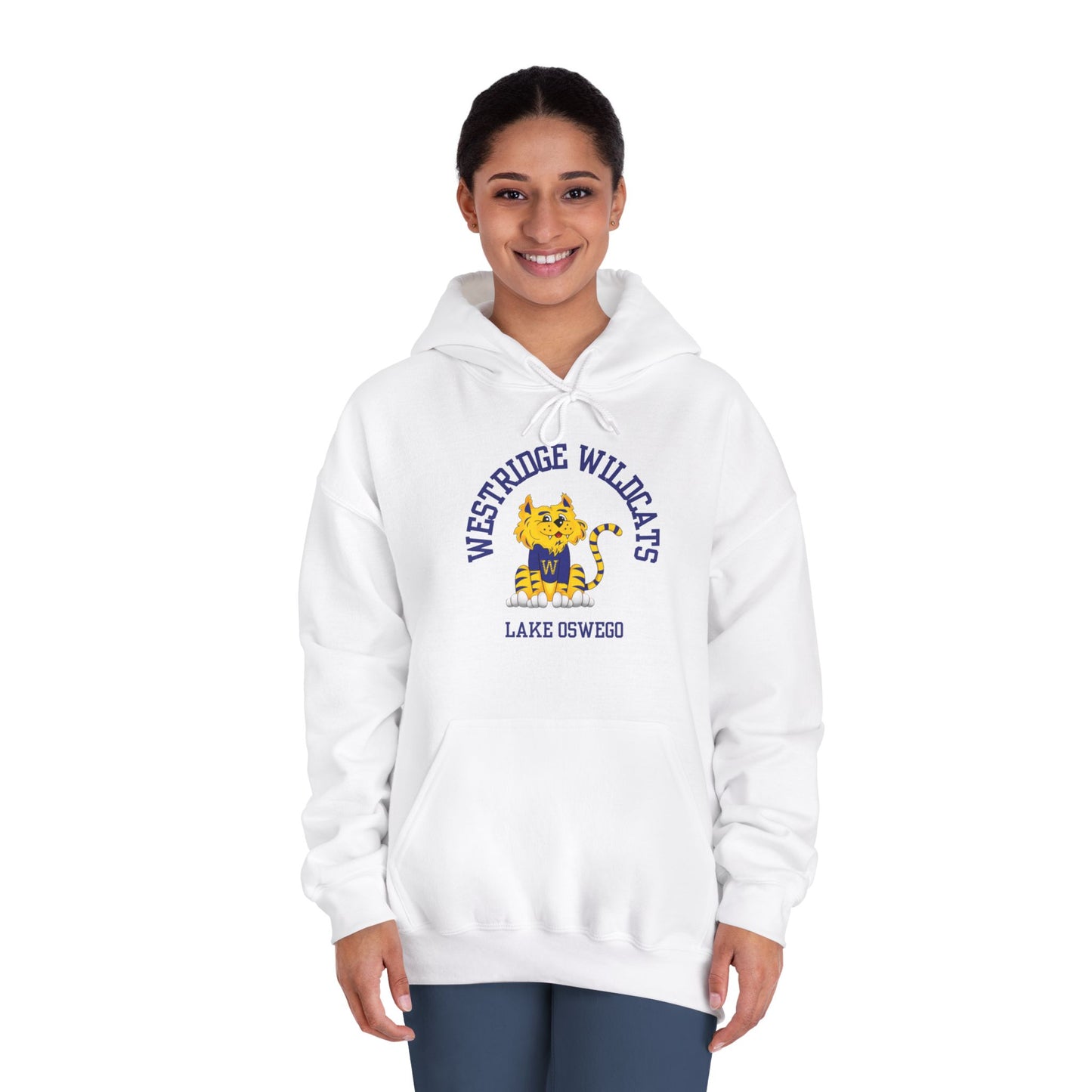 Adult Unisex DryBlend Hoodie Westridge Wildcat LO
