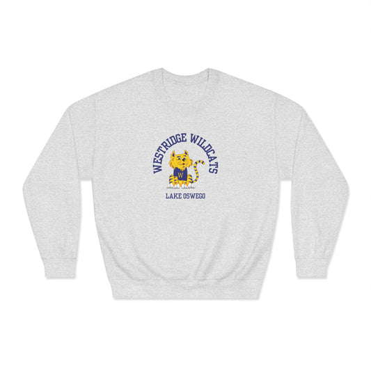 Adult Unisex DryBlend Crewneck Sweatshirt Westridge Wildcat LO