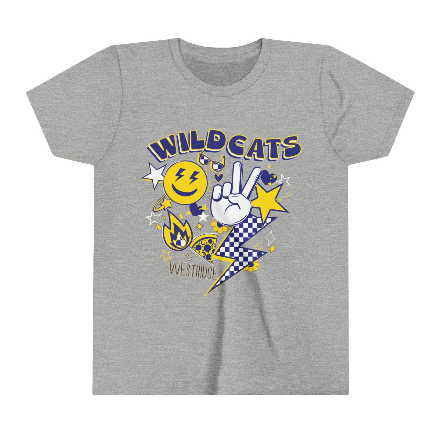 Youth Emoji Design - Bella+Canvas