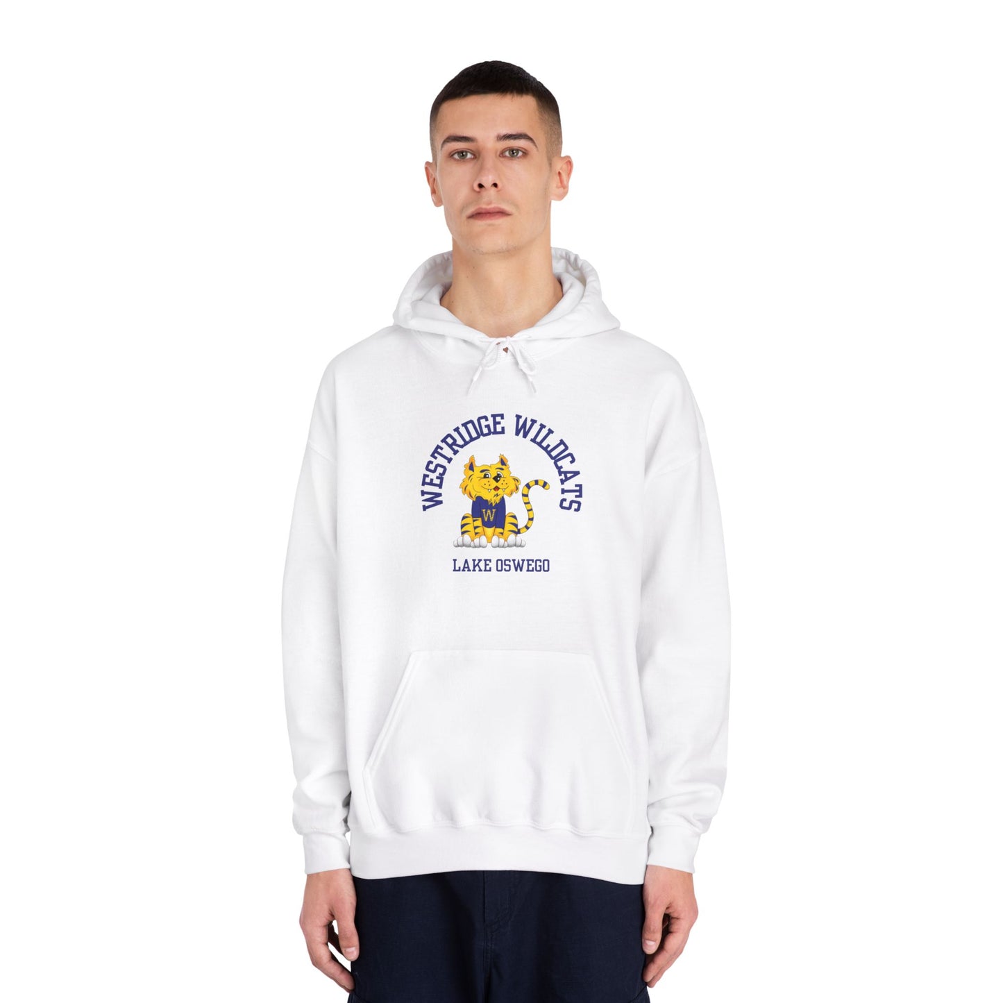 Adult Unisex DryBlend Hoodie Westridge Wildcat LO