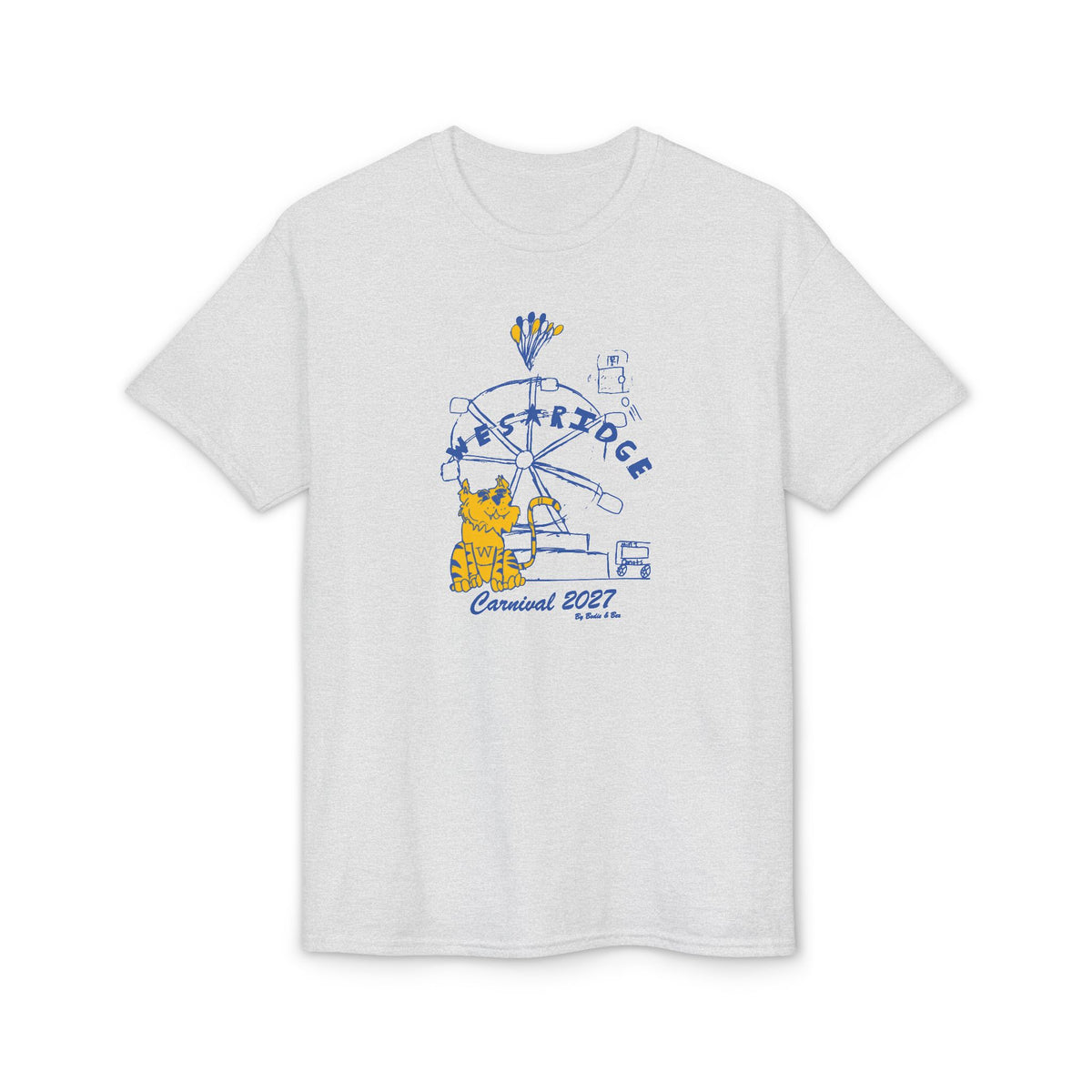 Adult Unisex DryBlend 2027 Carnival T-Shirt by Bodie & Bex