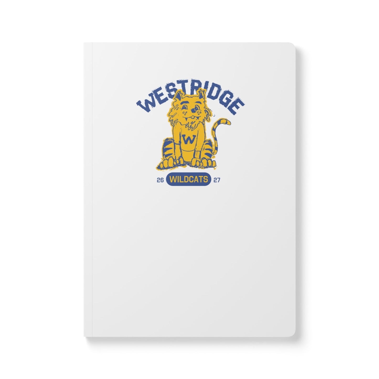 Softcover Notebook "Westridge Wildcats" 26-27