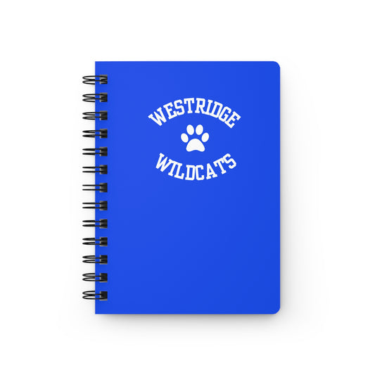 Spiral Notebook "Westridge Wildcats" Paw