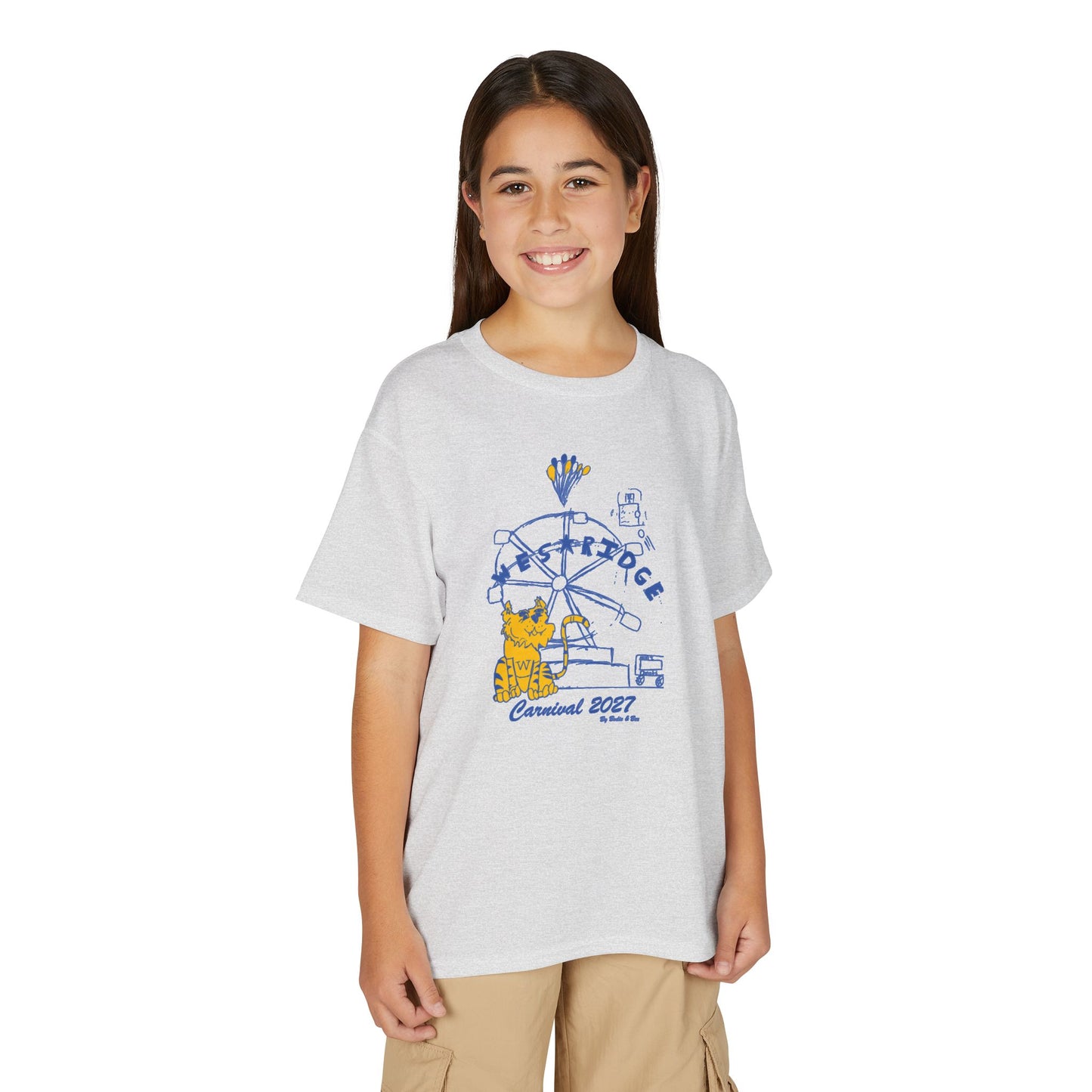Kids Unisex DryBlend 2027 Carnival T-Shirt by Bodie & Bex