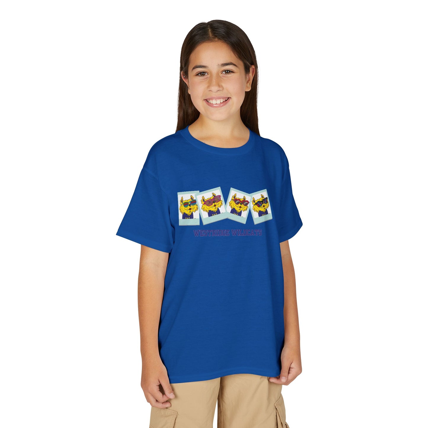 Wildcat Polaroid Unisex Kids DryBlend T-Shirt