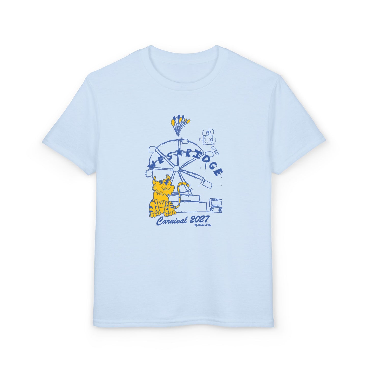 Kids Unisex DryBlend 2027 Carnival T-Shirt by Bodie & Bex