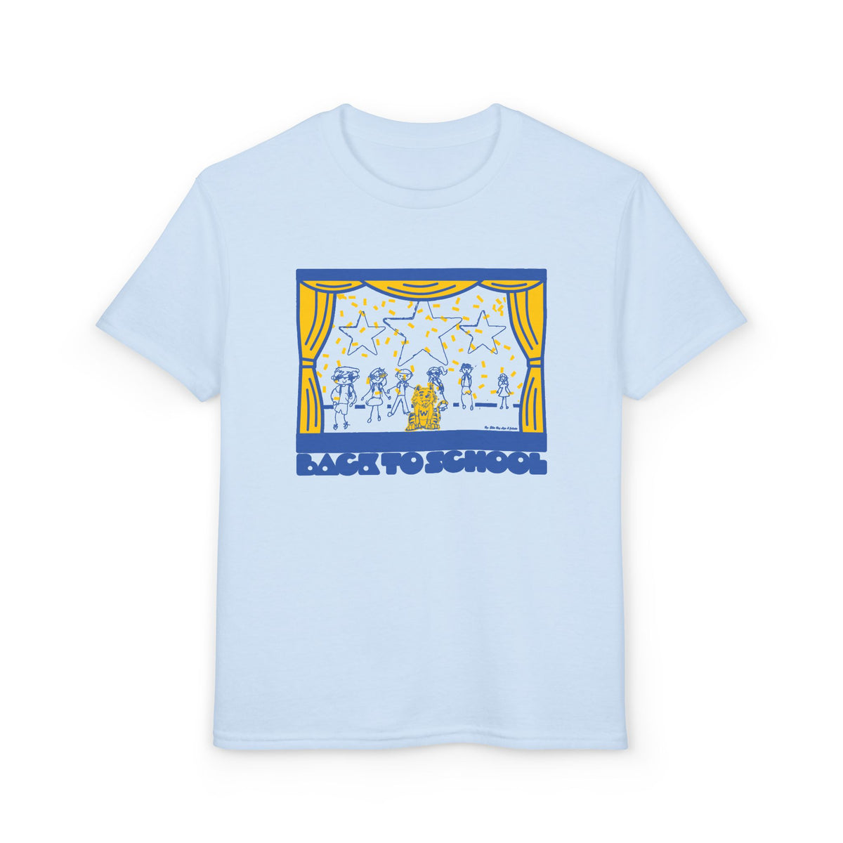 Kids Unisex DryBlend T-Shirt 26-27 Back-To-School by Ellie-Rey, Liza & Juliette