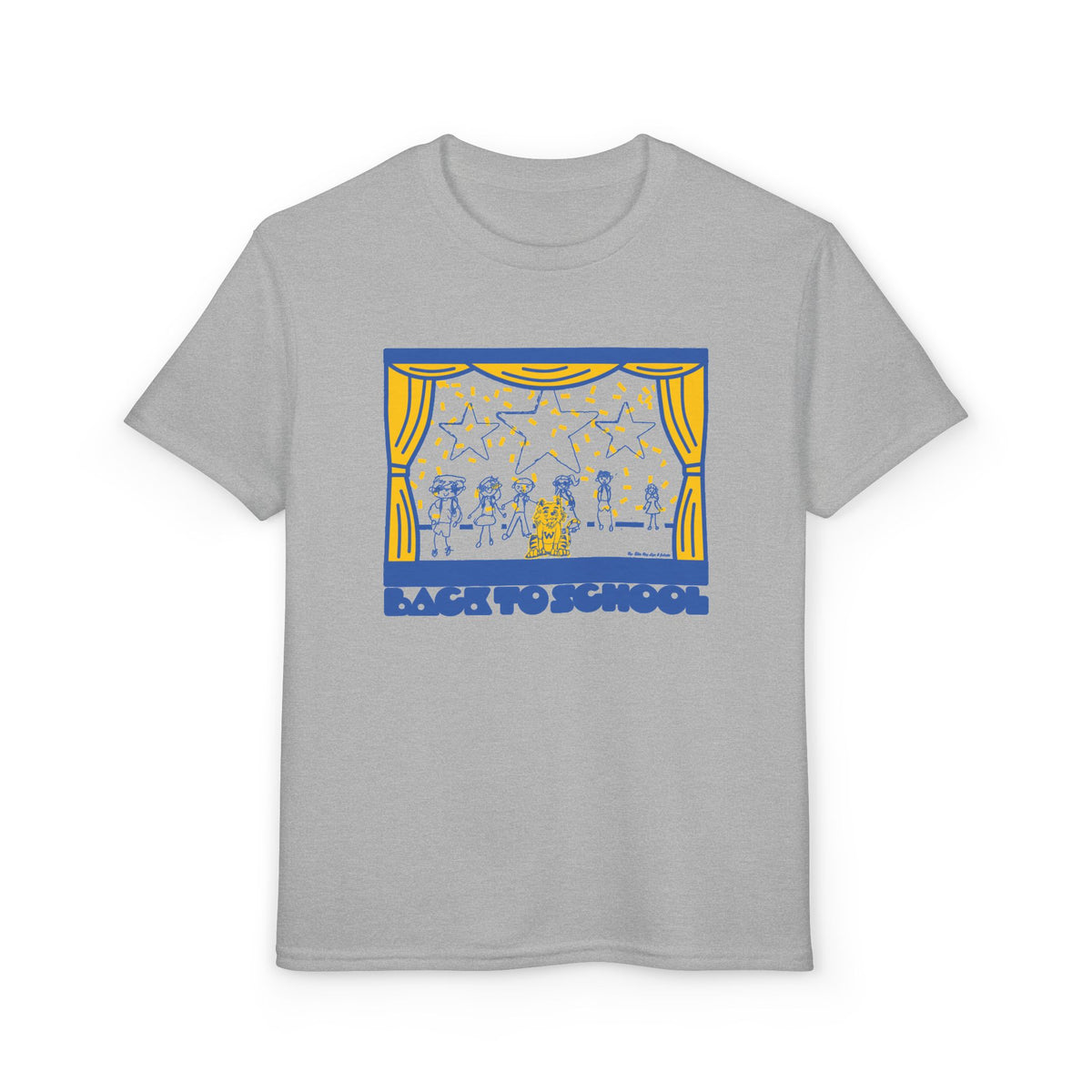 Kids Unisex DryBlend T-Shirt 26-27 Back-To-School by Ellie-Rey, Liza & Juliette