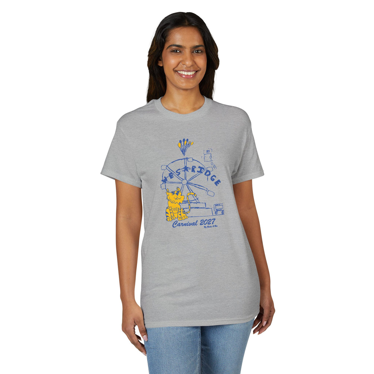 Adult Unisex DryBlend 2027 Carnival T-Shirt by Bodie & Bex