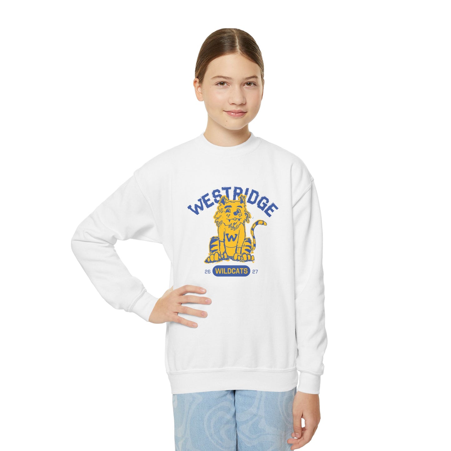 Wildcat Design Club 26-27 Unisex Kids Crewneck Sweatshirt