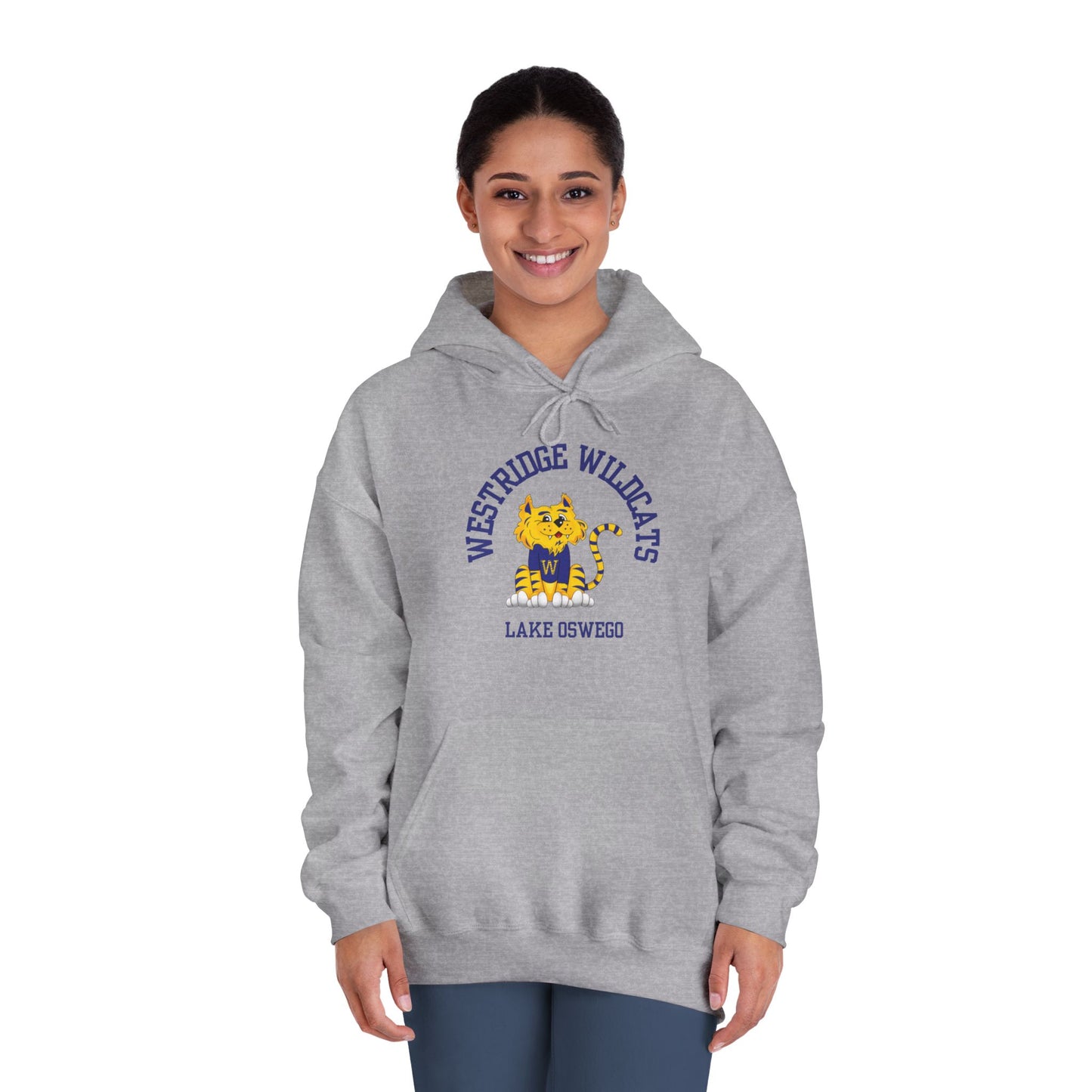 Adult Unisex DryBlend Hoodie Westridge Wildcat LO