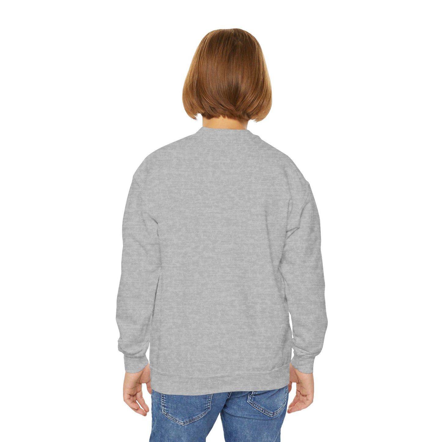 Youth Crewneck Sweatshirt Emoji Design