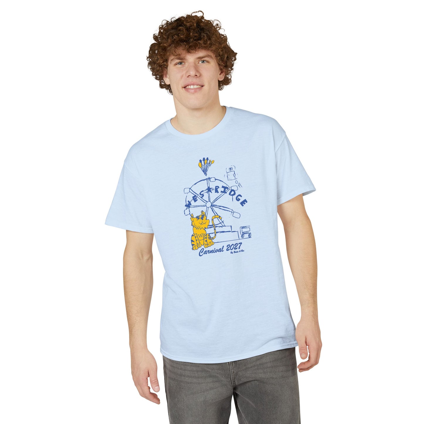 Adult Unisex DryBlend 2027 Carnival T-Shirt by Bodie & Bex