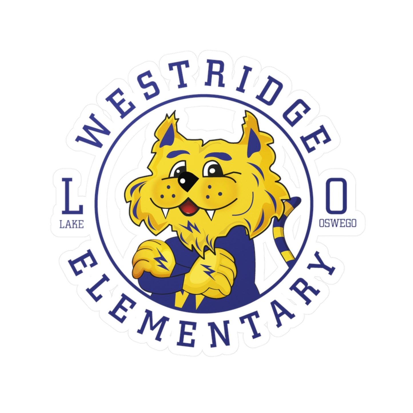 Rocky Circle Vinyl Die-Cut Stickers - Waterproof