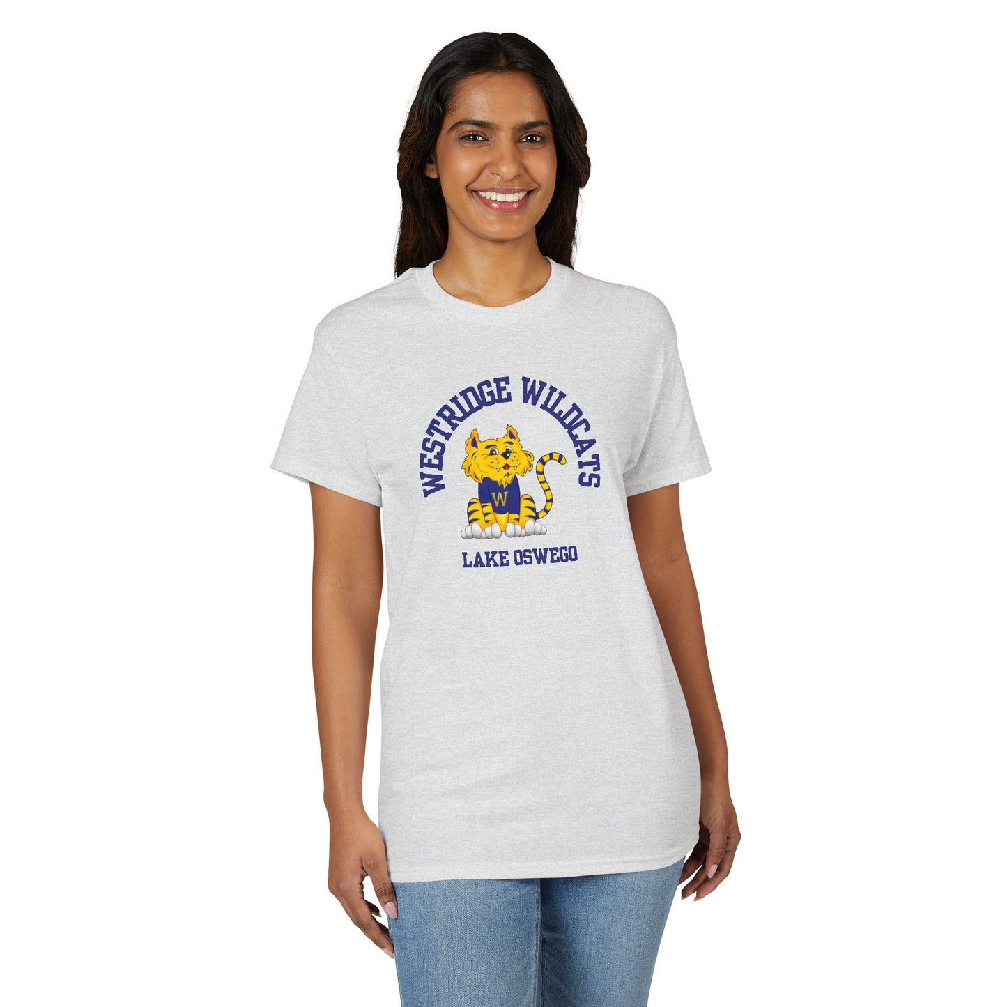 Adult Unisex DryBlend T-Shirt Westridge Wildcat LO