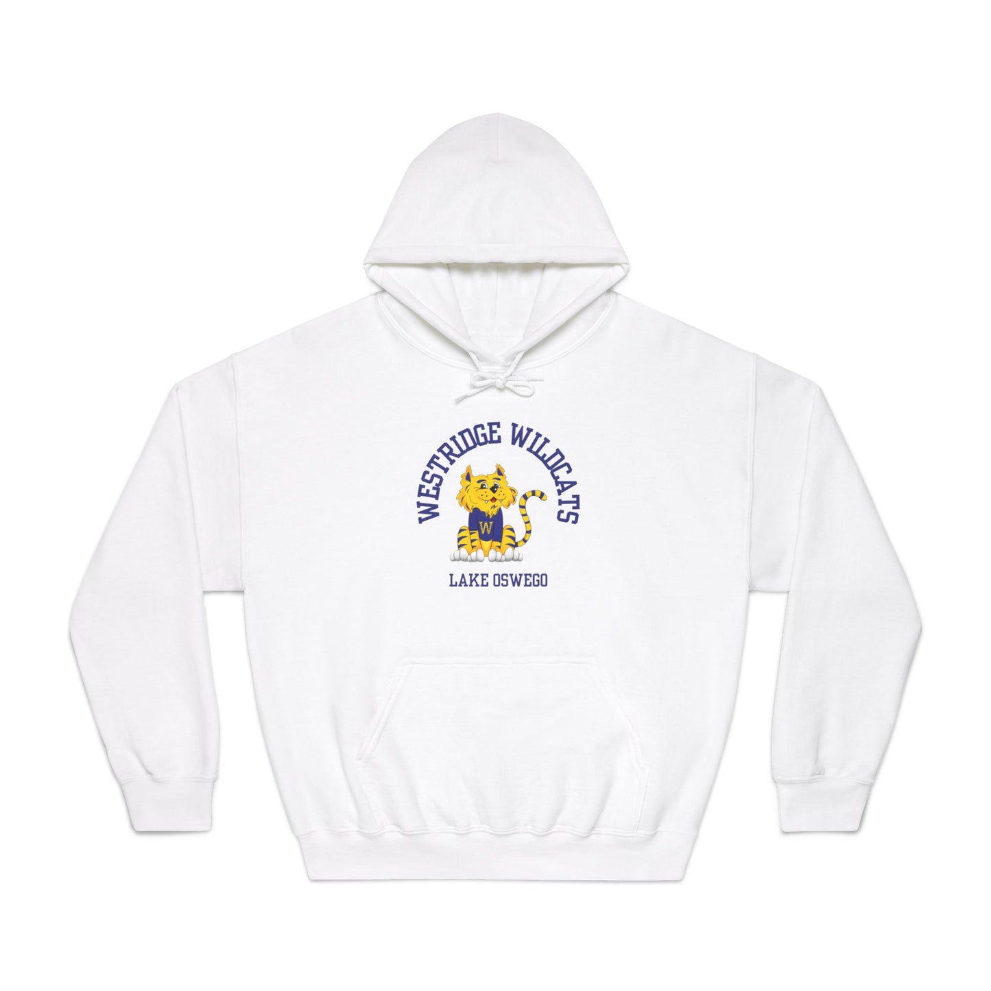 Adult Unisex DryBlend Hoodie Westridge Wildcat LO