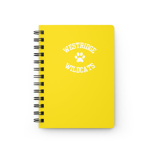 Westridge Wildcats Paw Spiral Notebook