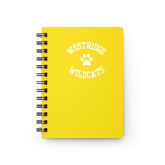 Spiral Notebook "Westridge Wildcats" Paw