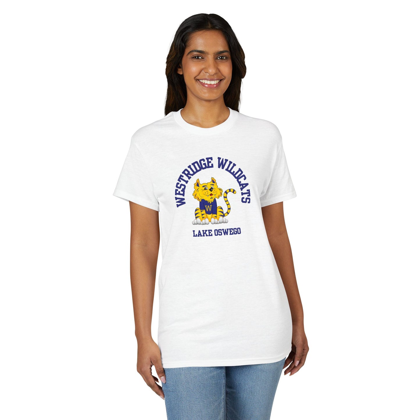Adult Unisex DryBlend T-Shirt Westridge Wildcat LO