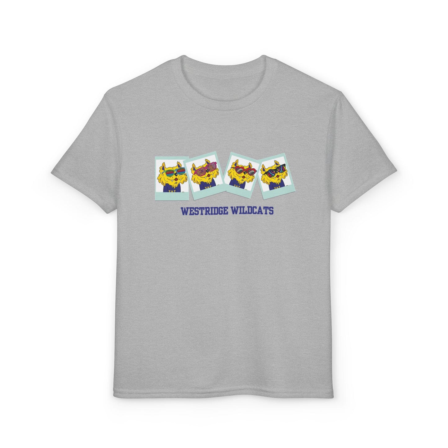 Wildcat Polaroid Unisex Kids DryBlend T-Shirt
