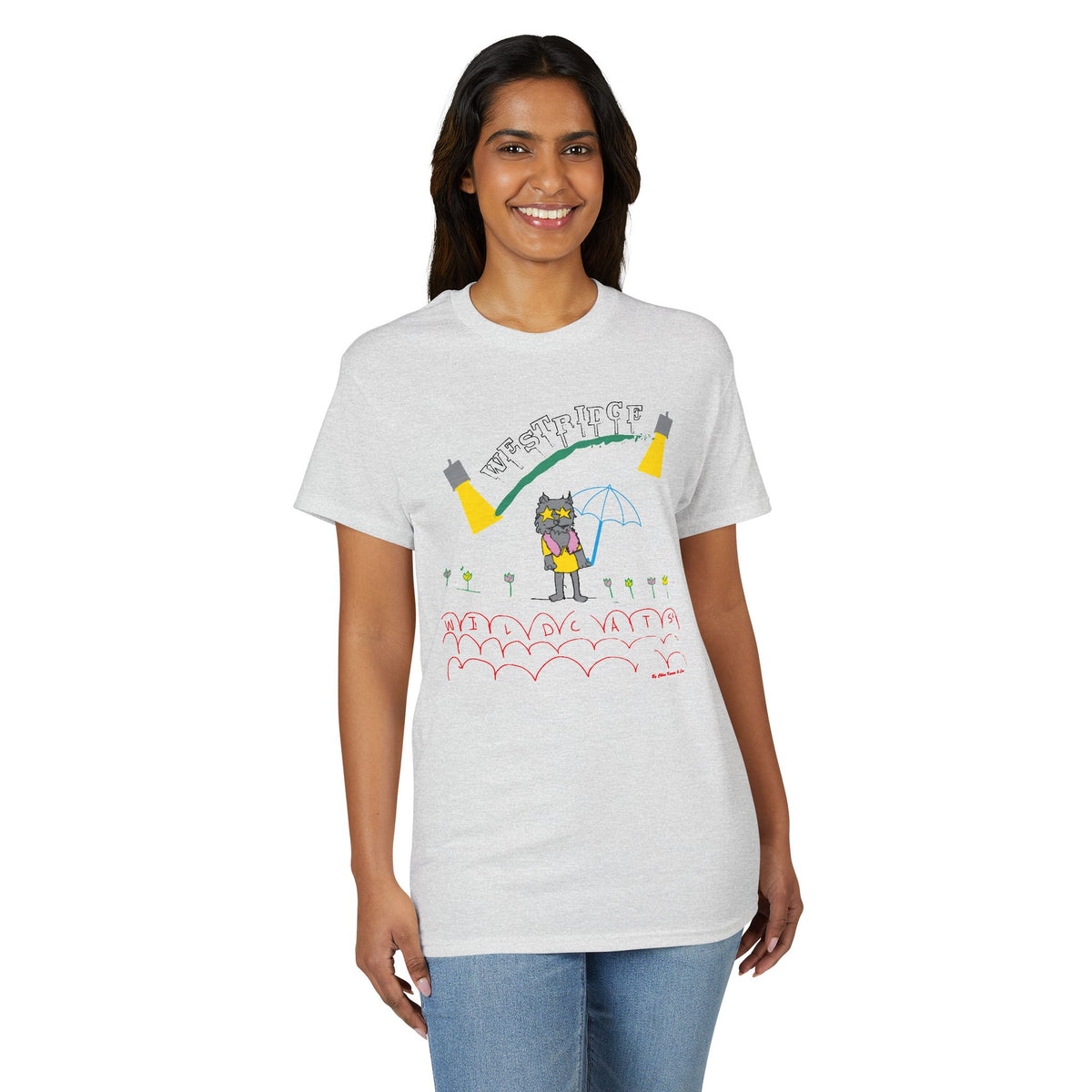 Adult Unisex DryBlend T-Shirt 26-27 Stage Spotlight by Chloe, Kensie & Lou