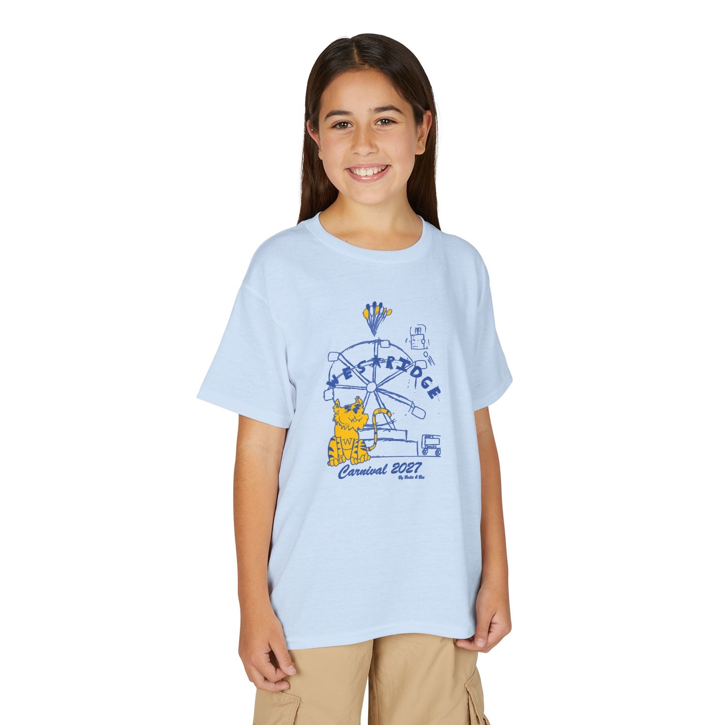 Kids Unisex DryBlend 2027 Carnival T-Shirt by Bodie & Bex