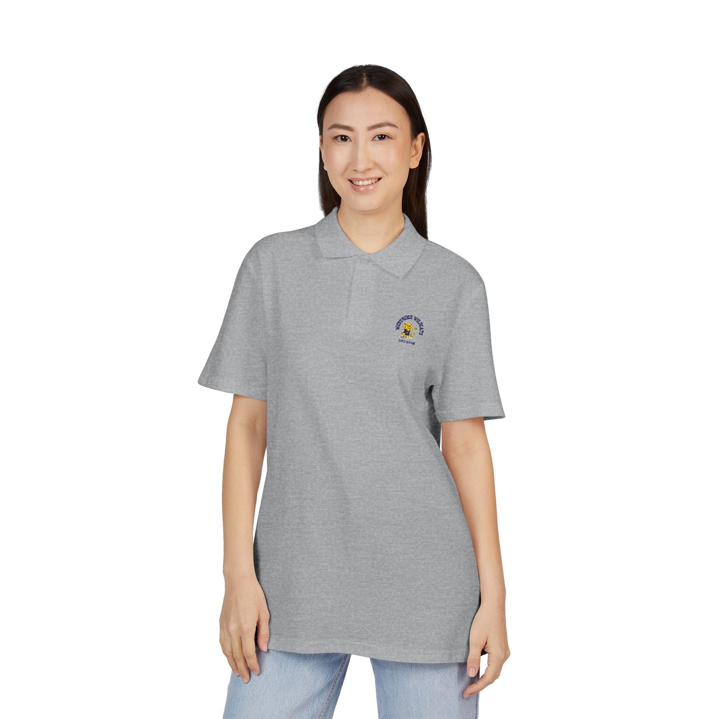 Westridge Wildcat LO Unisex Adult Classic Cotton Polo - Embroidered
