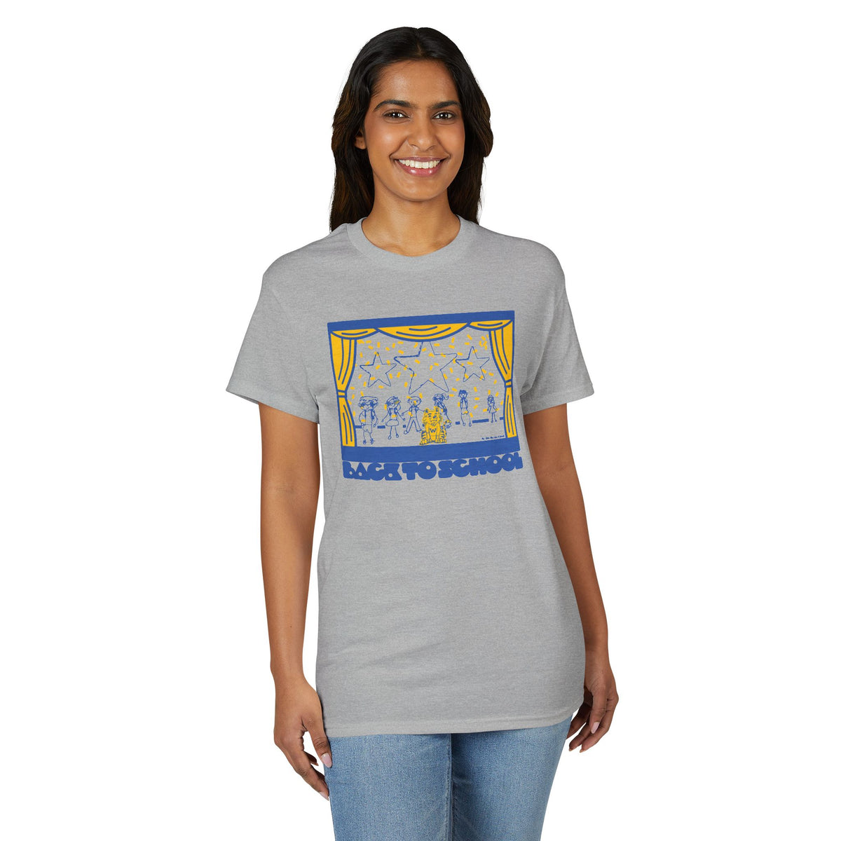 Adult Unisex DryBlend T-Shirt 26-27 Back-To-School by Ellie-Rey, Liza & Juliette