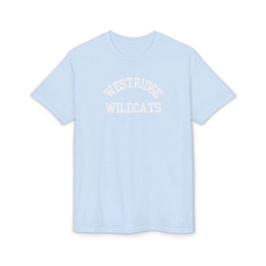 Adult Unisex DryBlend T-Shirt Westridge Wildcat (White Curved Logo)