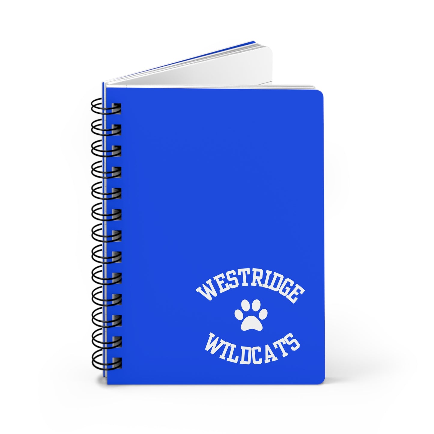 Spiral Notebook "Westridge Wildcats" Paw