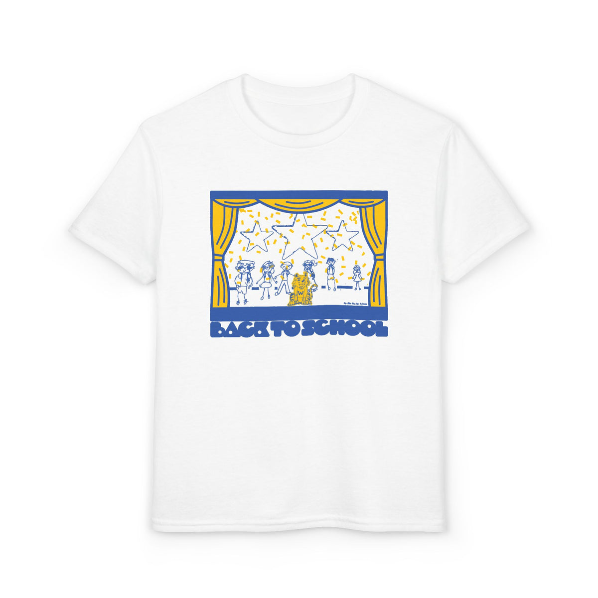 Kids Unisex DryBlend T-Shirt 26-27 Back-To-School by Ellie-Rey, Liza & Juliette