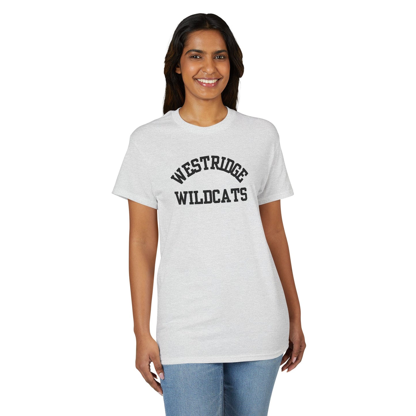 Westridge Wildcat Unisex Adult DryBlend T-Shirt (Black Logo)